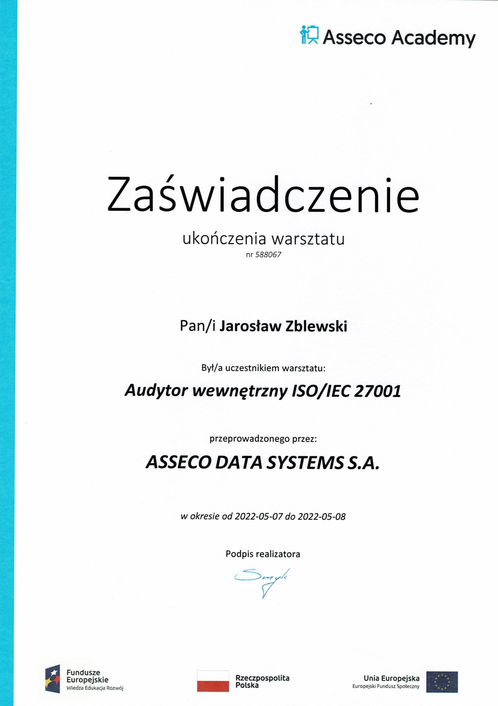 Audyt ISO27001-1